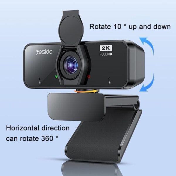 YESIDO 2K 4.0MP HD Autofocus,Built in Microphone USB Webcam Cable Length 1.5m - Image 2