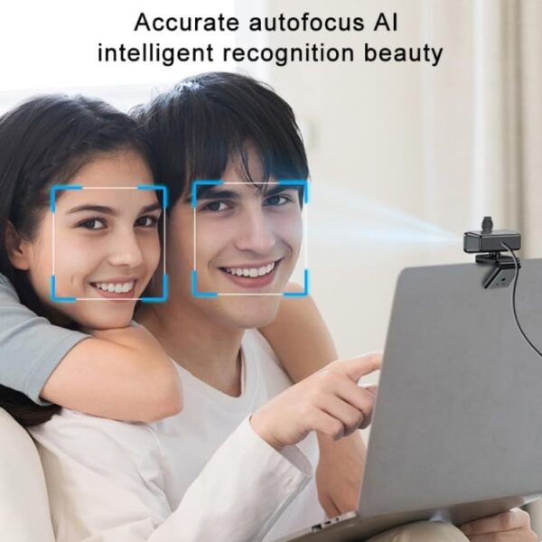 YESIDO 2K 4.0MP HD Autofocus,Built in Microphone USB Webcam Cable Length 1.5m - Image 4