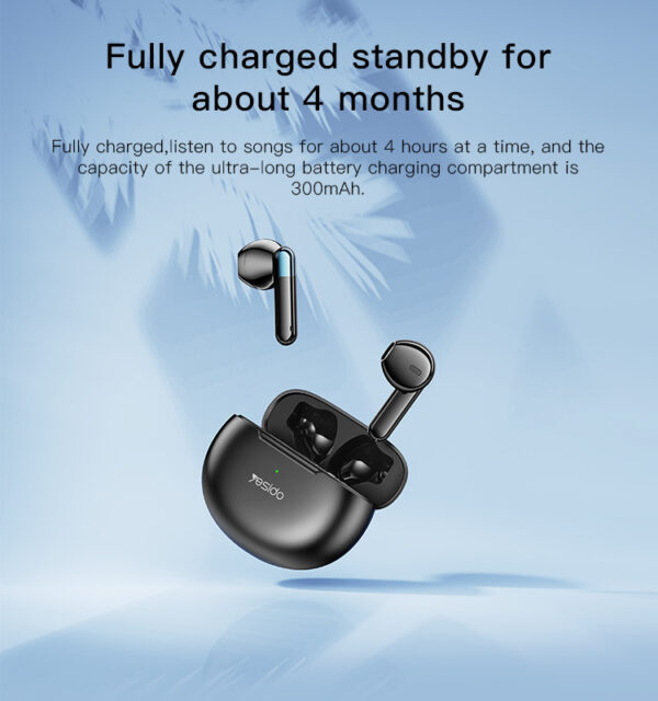 YESIDO Portable Gaming TWS Wireless Headset Earbuds - Image 3