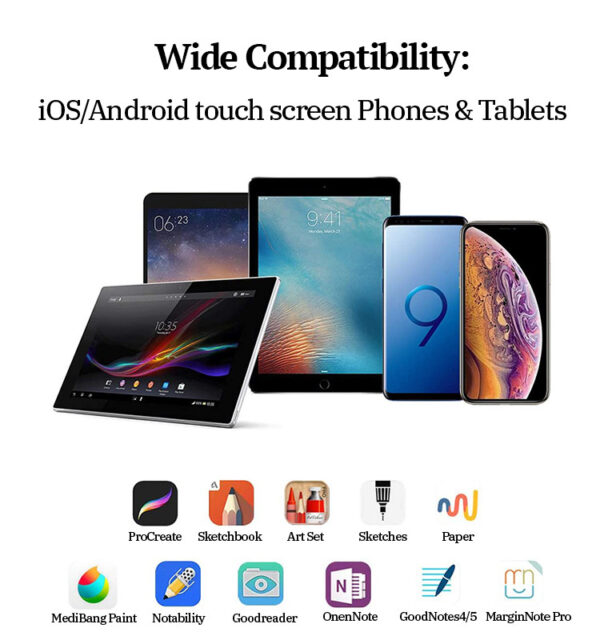 YESIDO Tablet Smart Pressure Touch Stylus Pen - Image 6