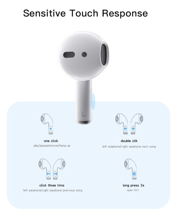 YESIDO Digital Display Waterproof Stereo Mini Wireless Earbud - Image 2