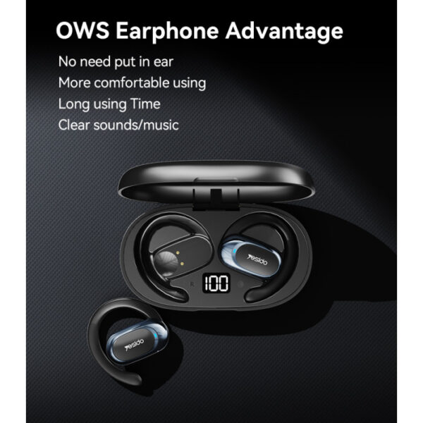 YESIDO Ear Hanging OWS Air Conduction Wireless Earphone - Image 3