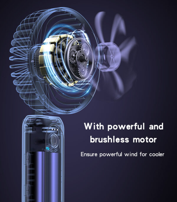 YESIDO Mini Power Bank More Easily Using Portable Mini Fan - Image 3
