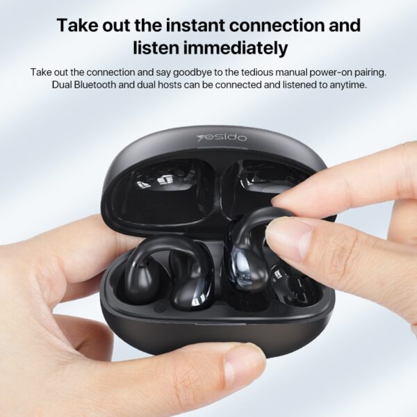 YESIDO Ear Clip Wireless Earphone - Image 3