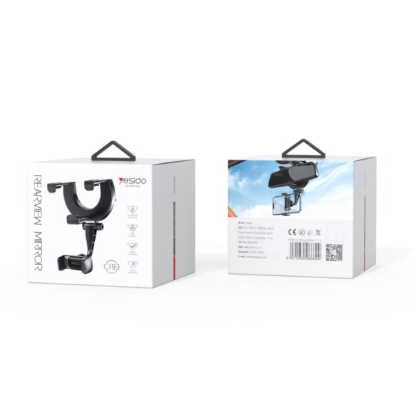 YESIDO 360 Degrees Car Mount Phone Holder - Image 4