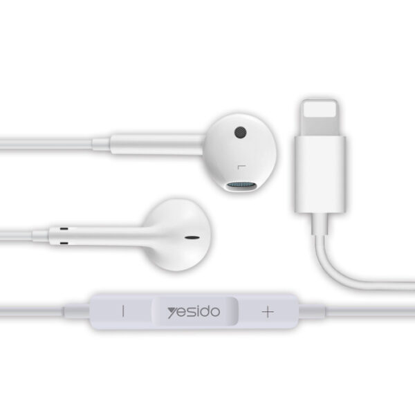 YESIDO Lightning in-ear Stereo Wired Earphone